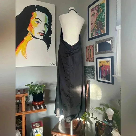 Free People Halter Maxi Dance Till Dawn Dress - Picture 3 of 6